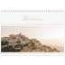 Calendario A4 Doppio — Banner di script d'oro [copertina]