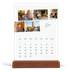 Calendario con supporto in legno verticale  — Soggiorno in città [Marzo]
