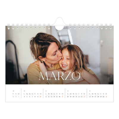 Calendario fotografico A5 — Dodici grandi mesi [Marzo]