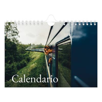 Calendario fotografico A5 — Graziato semplice [copertina]