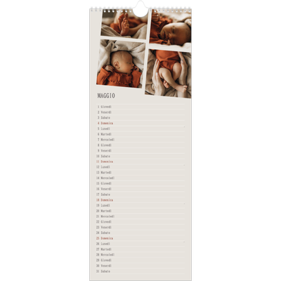 Calendario da cucina  — Ricordi in movimento [copertina]