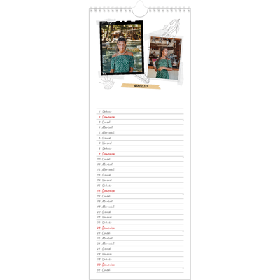 Calendario da cucina  — Album ricordi con stile [Maggio]