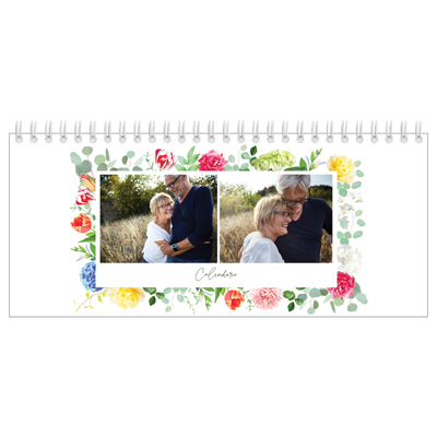 Calendari da tavolo — Fiori tradizionali [copertina]