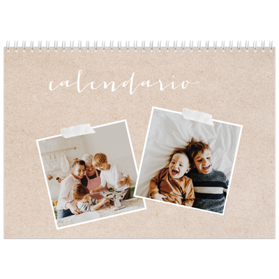 Calendario A4 Doppio — Calendario di ritagli [copertina]