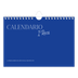 Calendario fotografico A5 — Classico cobalto [copertina]