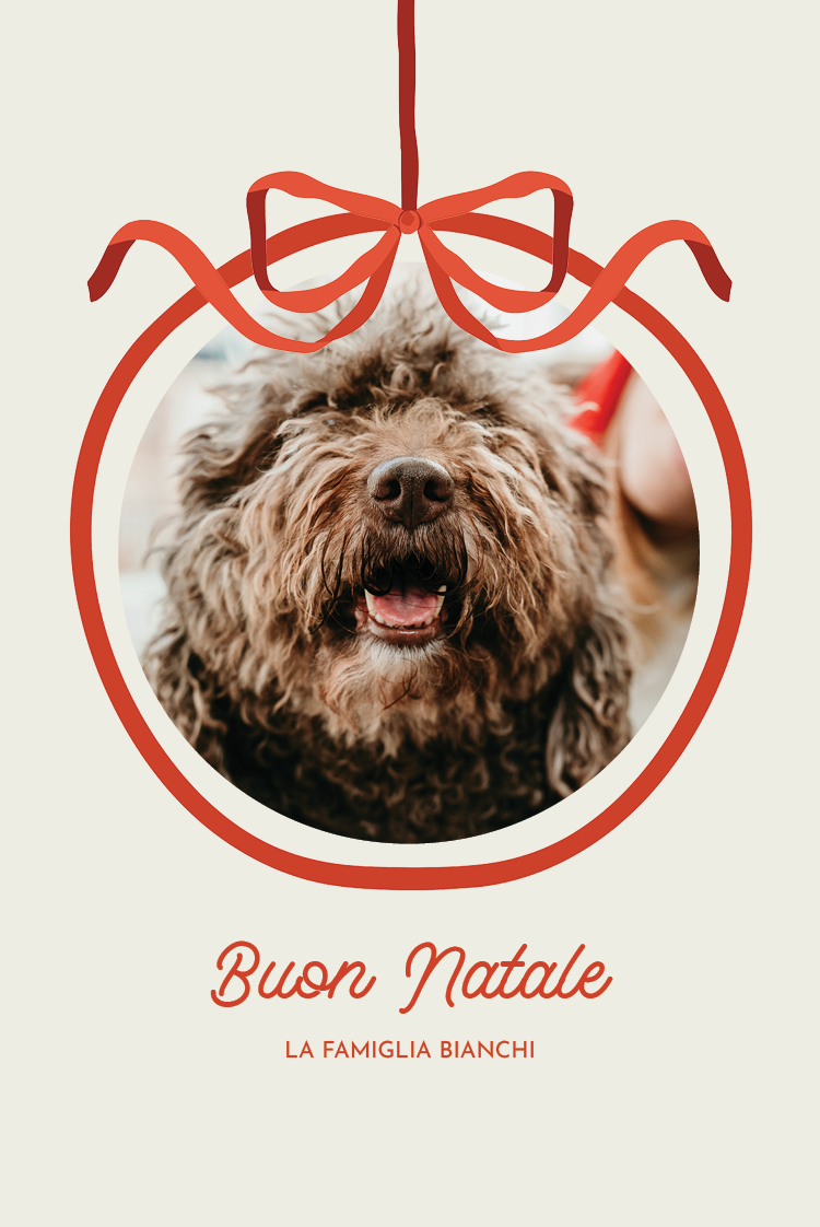 Biglietti — Pallina e fiocco