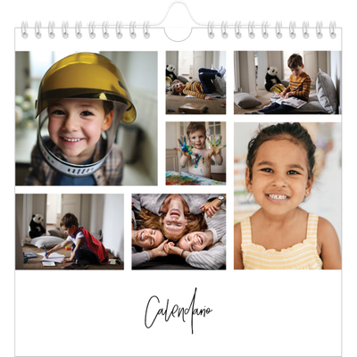 Calendari quadrati — Disposizioni fotografiche [copertina]