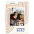 Calendario personalizzato A4 — Strisce retro [copertina]