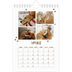 Calendario fotografico A5 — Cucciolo giocherellone [Aprile]