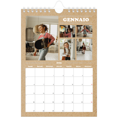 Calendario fotografico A5 — L'editoriale di quest'anno [Gennaio]