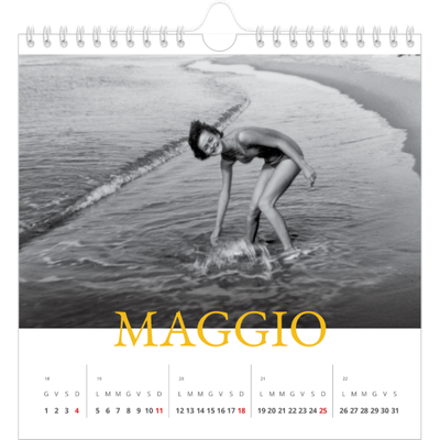 Calendari quadrati — Stile tradizionale [copertina]