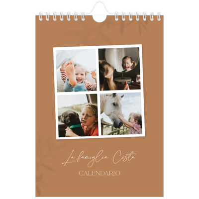 Calendario fotografico A5 — Con i piedi per terra [copertina]