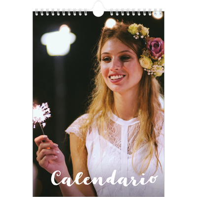Calendario personalizzato A4 — Scrittura semplice [copertina]
