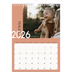 Calendario personalizzato A4 — Testo sovrapposto [copertina]