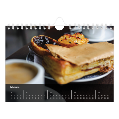 Calendario fotografico A5 — Complementi [Febbraio]