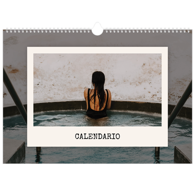 Calendario A3 orizzontale  — La selezione ritratti [copertina]