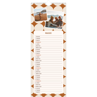 Calendario da cucina  — Fantasia rétro [copertina]