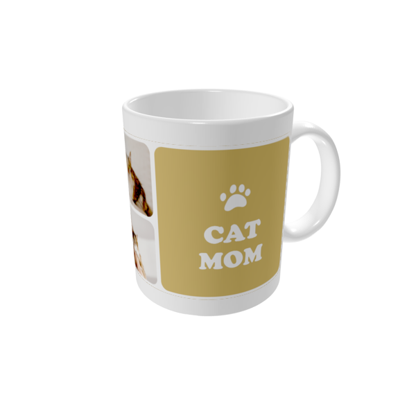Tazze personalizzate — Cat mom - colorata