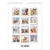 Calendario personalizzato A4 — Istantanee da album [copertina]