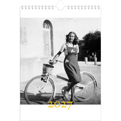 Calendario personalizzato A4 — Stile tradizionale [copertina]