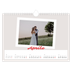 Calendario fotografico A4 — Firmato in cremisi [Aprile]