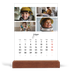 Calendario con supporto in legno verticale  — Disposizioni fotografiche [Gennaio]