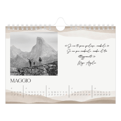 Calendario fotografico A5 — Citazioni [copertina]