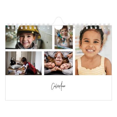 Calendario fotografico A5 — Disposizioni fotografiche [copertina]