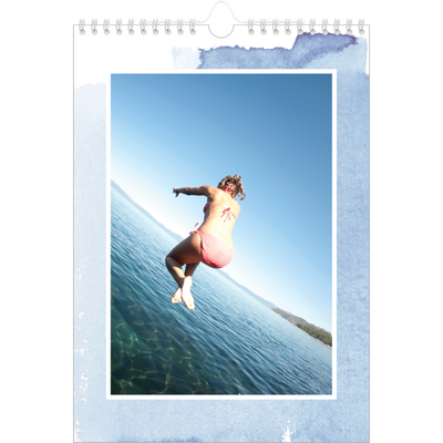 Calendario personalizzato A4 — Sfondi ad acquerello [copertina]