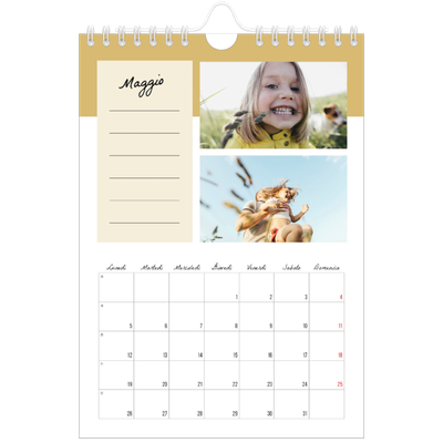 Calendario fotografico A5 — Calendario delle cose da fare [copertina]