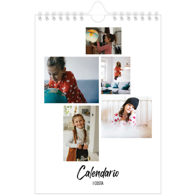 Calendario fotografico A5 — Questo sono io [copertina]