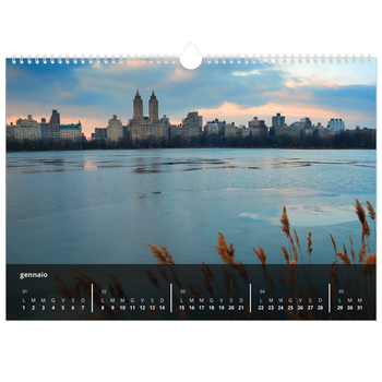 Calendario Fotografico A3 Orizzontale — Complementi
