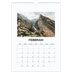 Calendario A3 verticale — Foto semplice [Febbraio]