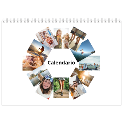 Calendario A4 Doppio — Struttura [copertina]