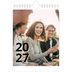 Calendario fotografico A5 — Stile lettera [copertina]