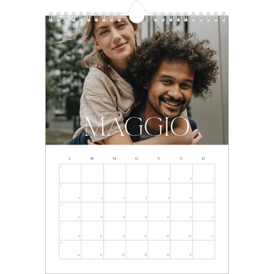 Calendario personalizzato A4 — Più grande della vita [copertina]