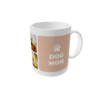 Tazze personalizzate — Dog mom - colorata