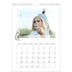 Calendario personalizzato A4 — Cornice trasparente [Gennaio]