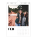 Calendario fotografico A5 — White space [Febbraio]