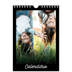 Calendario fotografico A5 — Minimale nero [copertina]