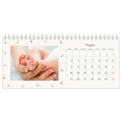 Calendari da tavolo — Ciliegie [copertina]