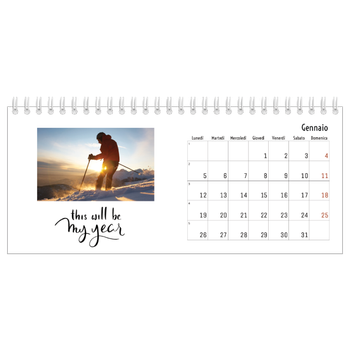 Calendario Fotografico da Tavolo — Citazioni