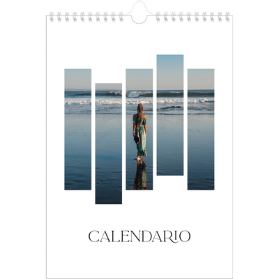 Calendario personalizzato A4 — Mosaici di viaggio [copertina]