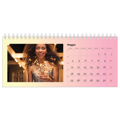 Calendari da tavolo — Tonalità pastello [copertina]