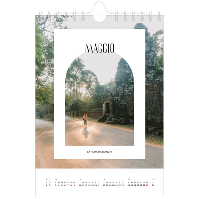 Calendario fotografico A5 — L'arco aperto [Maggio]