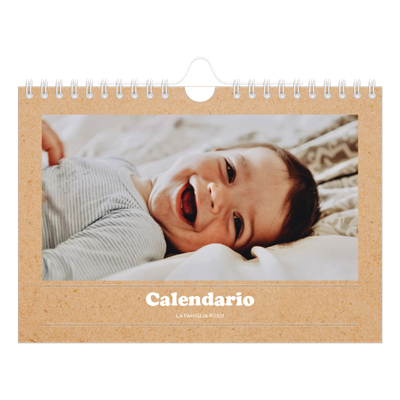 Calendario fotografico A5 — L'editoriale di quest'anno [copertina]