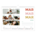 Calendario fotografico A4 — Tipo colorato [Marzo]