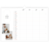 Calendario fotografico A3 — Fare programmi - Famiglia di 4 [Marzo]