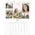 Calendario personalizzato A4 — Disposizioni fotografiche [Aprile]