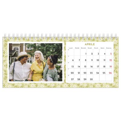 Calendari da tavolo — In piena fioritura [Aprile]